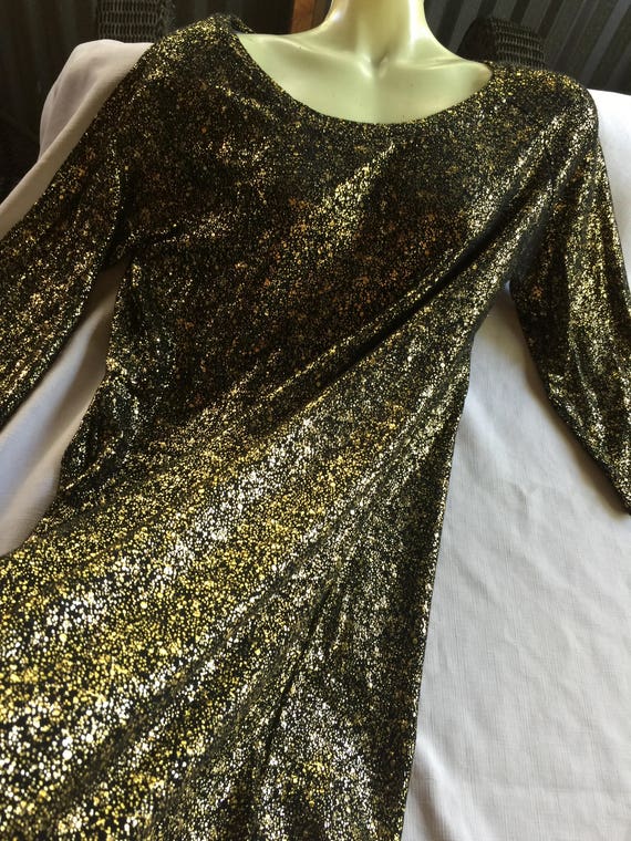 Black Cocktail Dress,Slinky Black Dress,Black Part