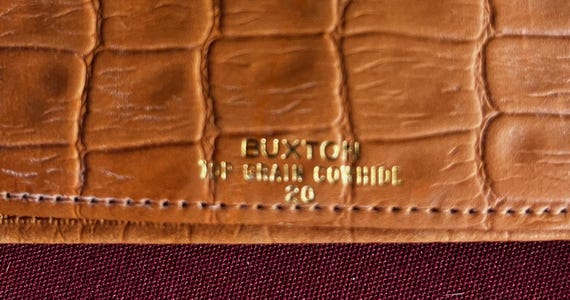 Retro Wallet, Buxton Wallet, Cowhide Wallet, Coin… - image 9