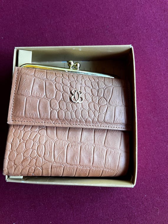 Retro Wallet, Buxton Wallet, Cowhide Wallet, Coin… - image 1