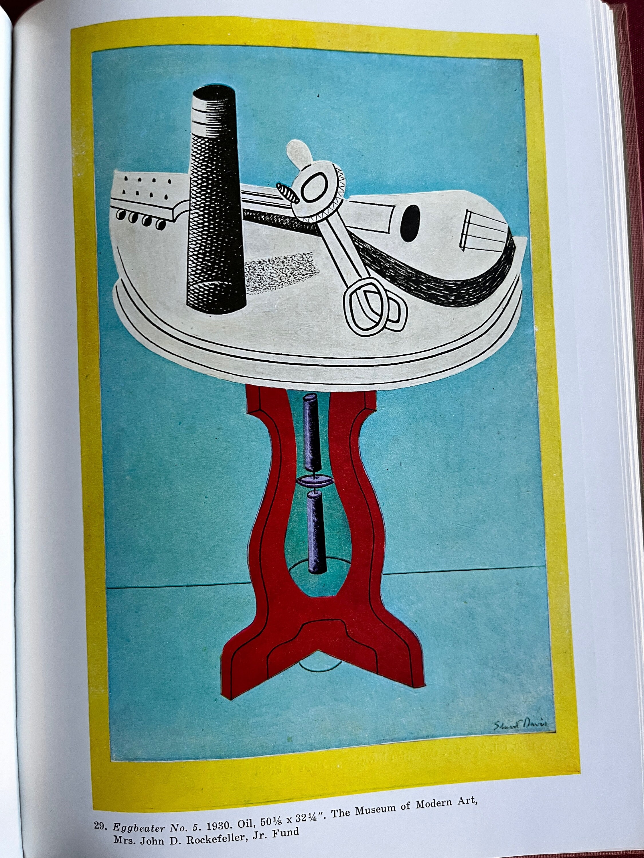 Stuart Davis Tournos Bright Abstract Fine Art Print American