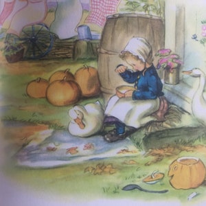 Child Story Book, Fairy Tale, Mother Goose, Children Book, Retro Child Book, Child Folk Tale, Mother Goose book, Nursery Rhyme, Story Book