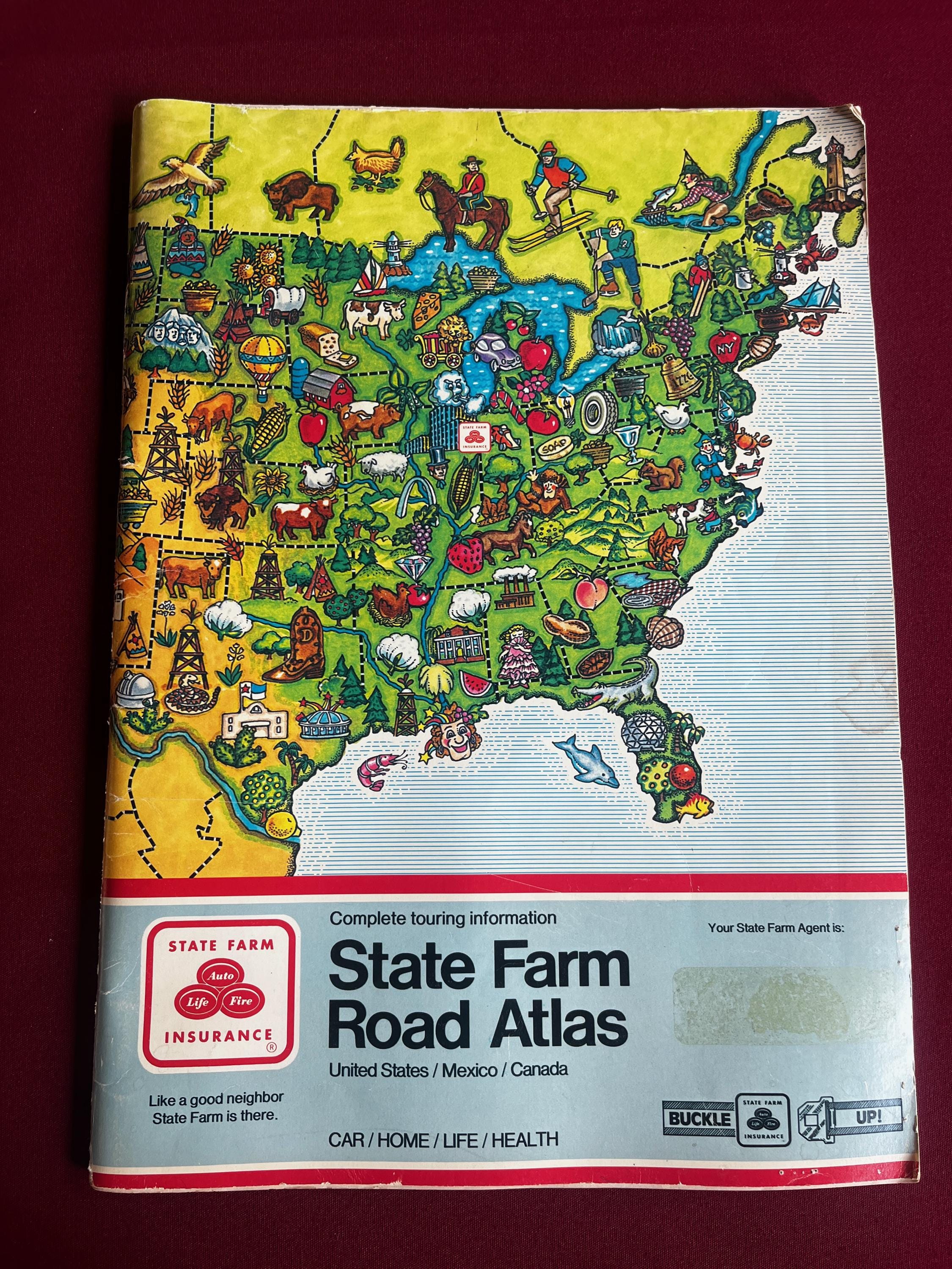 ■ RAND McNALLY ROAD ATLAS 1989 米国の道路地図 Rand mcnally road map books - Etsy 日本