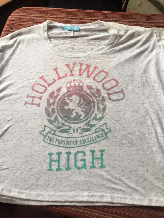 High School T-Shirt, Hollywood T Shirt, Hollywood 