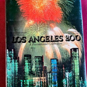 Los Angeles Book, Los Angeles History, LA Bicentennial, Los Angeles Photos, LA History Book, LA Gift, California History, California Book