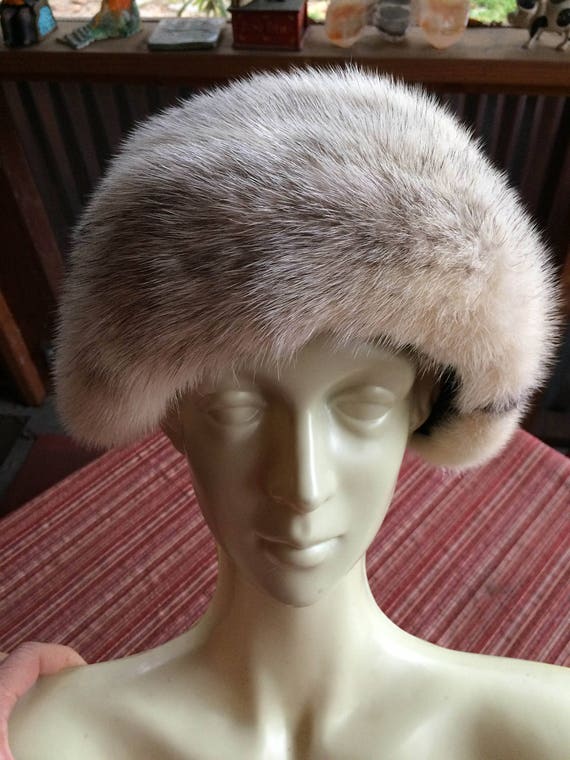 Retro Fur Hat, Retro Winter Hat, New York Hat, Win