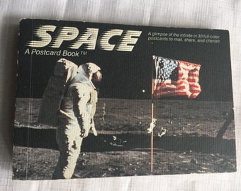 Space Postcard, NASA Postcard, Moon Postcard, Astronaut Postcard, Astronaut Card, Space Card, Moon Card, NASA Card, Space Flight Card