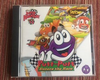 Child Software, Logiciel des années 90, Jeux informatiques, Logiciel kid, Jeux logiciels, Ordinateur des années 90, Jeu pour enfants, Putt Putt Software, Putt Putt