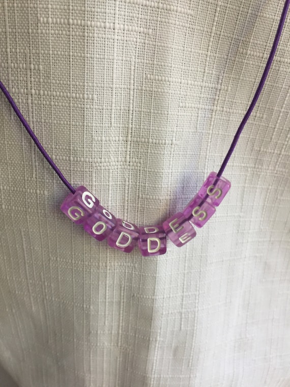 Goddess Necklace, Goddess Gift, Goddess Jewelry, F