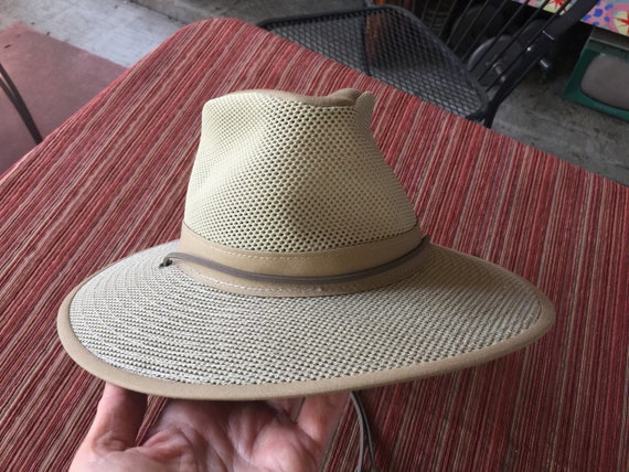 Beige Sun Hat, Beige Brim Hat, Wide Brim Hat, Hen… - image 6