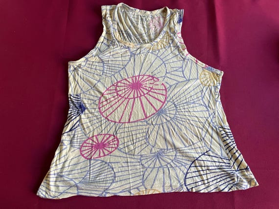 Mossimo Tank Top, Pattern Tank, Print Tank, Lightweight Tank, Summer Top, Sleeveless Top, Summer Tank Top, Pastel Tank Top, Cool Top, Tank