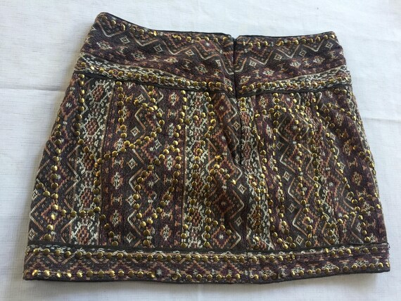 India mini skirt,Bead Mini Skirt,Exotic Mini Skirt