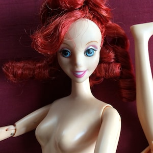 Red Hair Doll, Ariel Doll, Articulated Doll, Long Hair Doll, Teen Doll, 12 Inch Doll, Redhead Mattel, Teen Doll, 90s Doll, Mattel Doll