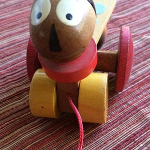 Wood Pull Toy, Ladybug Toy, Wooden Ladybug, Wooden Pull Toy, Bug Toy, Insect Toy, Childs Pull Toy, Wood Toy, Pull Toy, Wooden Bug, Wood Bug