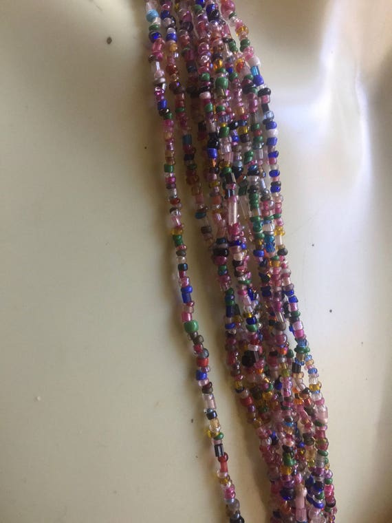 Boho Necklace, Colorful Necklace, Multi Strand Ne… - image 9