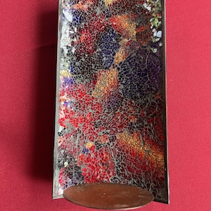Wall Candleholder, Candle Sconce, Mosaic Candleholder, Wall Sconce, Wall Candle, Art Candle Holder, Wall Shelf, Display Shelf, Candle Gift
