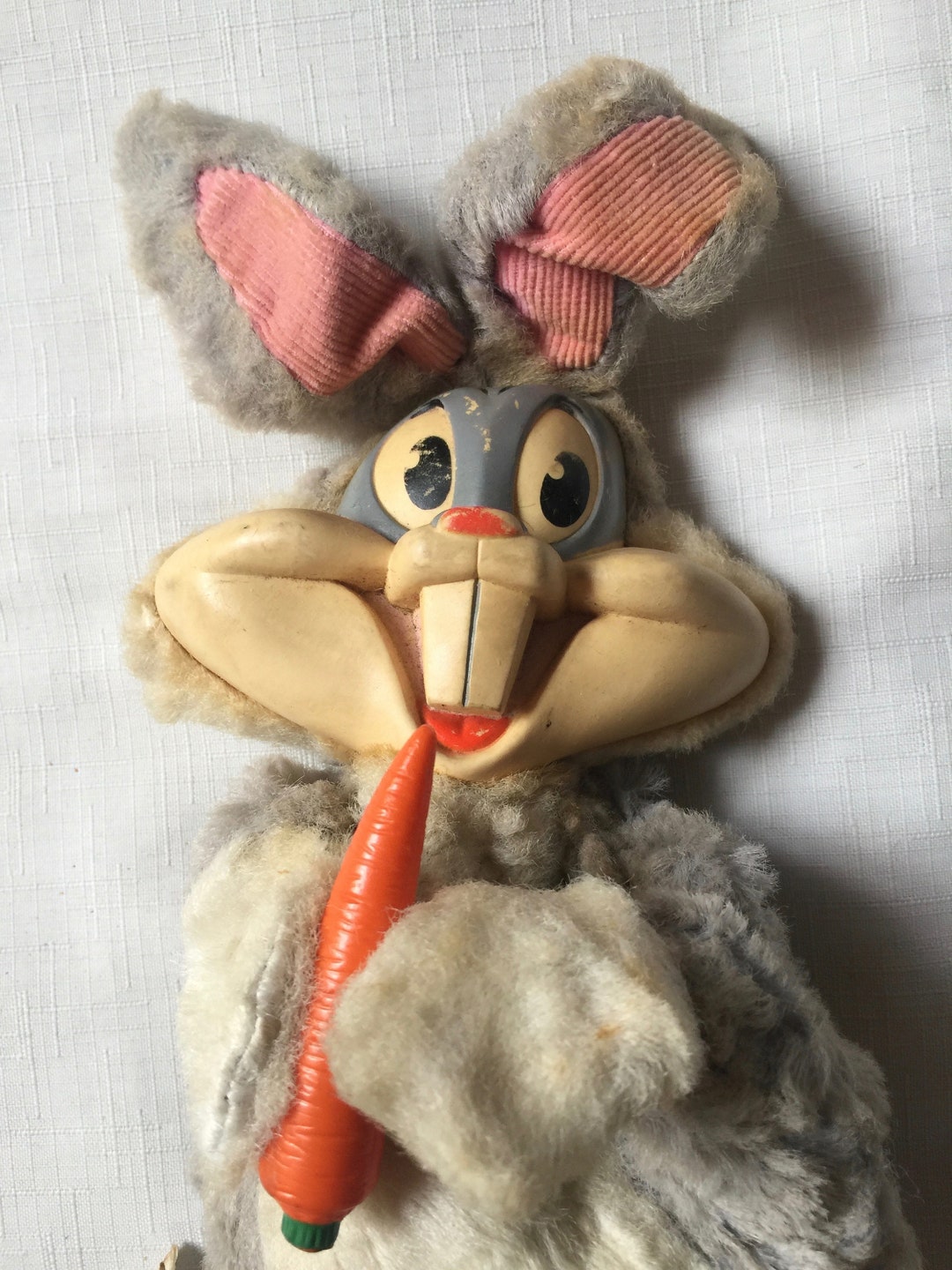 Bugs Bunny Puppet Retro Puppet 60s Puppet Rabbit Puppet Etsy