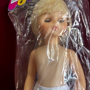 Plastic Doll, Retro Doll, 13 Inch Doll, Girl Doll, Blonde Doll, Horsman Doll, Brand New Doll, Collectible Doll, Preteen Doll, Doll Gift,