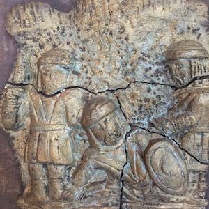Wishing Well Art, Wishing Well Plaque, Wish Art, Relief Art, Wall Plaque, Plaque Art, Good Luck Art, Good Luck Plaque, Wish Plaque, Wish