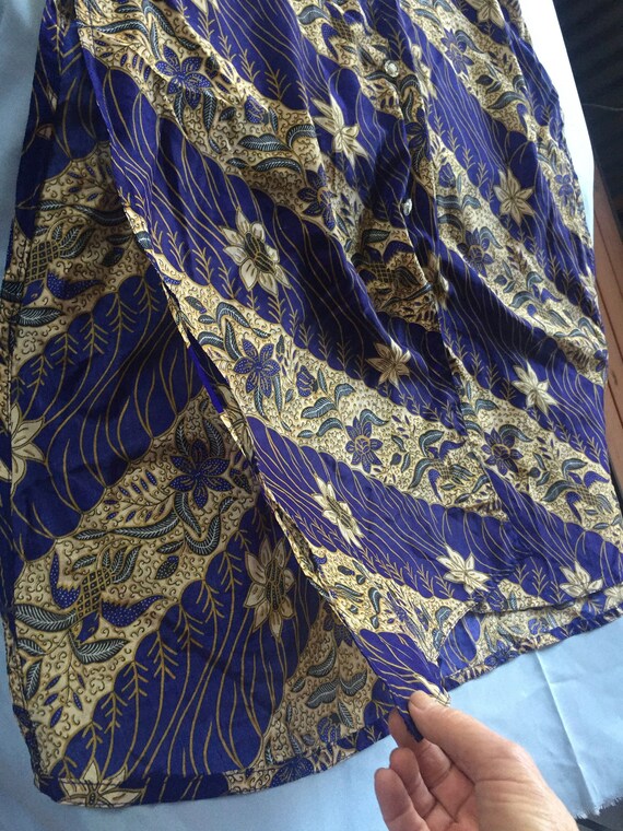 India Dress, Blue Gold Dress, Ethnic Blue Dress, … - image 9