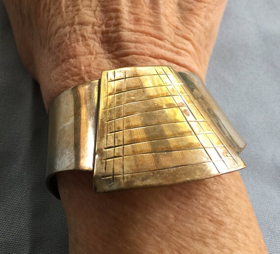 Egypt Bracelet, Metal Cuff Bracelet, Metal Egypt B