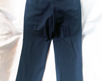 Saks Pants, Office Black Pants, Straight Black Pants, Designer Black Pants, Size 8 Black Pant, Classic Black Pant, Dressy Black Pants