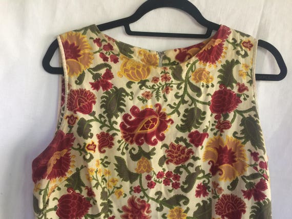 Flower Dress, Sun Dress, 60s Dress, Floral Dress,… - image 3