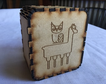 Kleine Schatztruhe, kleine Holzkiste, Holz Schmuckbox, Schatzkiste, kleine Box, Puzzle-Box, Holzkiste, kleine Box, Holztruhe, Schatzkiste