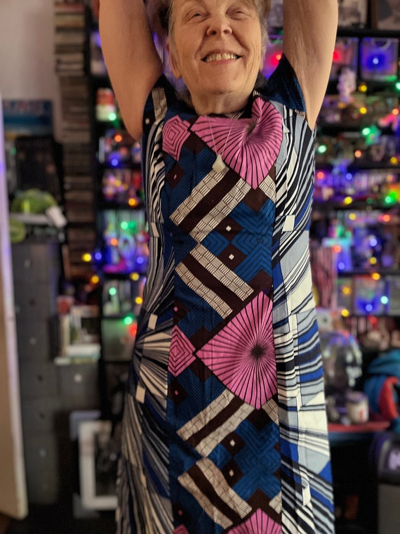Abstract Dress, Sun Dress, Africa Dress, Graphic … - image 6