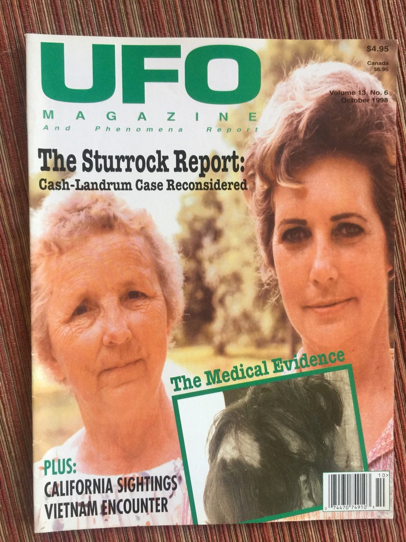 Paranormal, UFO Magazine, UFO Book, Roswell, Paranormal Book, UFO, Ufo Sighting, Extraterrestrial, Flying Saucer, Unexplained, 90s Magazine image 3