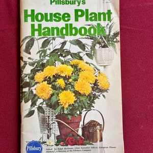 Plant book, Houseplant book, Flowering Vines, Landscape Plants, Gardening Book, Houseplant Gift, Plant Almanac, Flower Book, Gardening