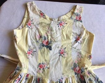 Sun Dress, Cotton Dress, 50 Sundress, Easter Dress, Cotton Sundress, Retro  Dress, Spring Dress, Summer Dress, Party Dress, Floral Sundress