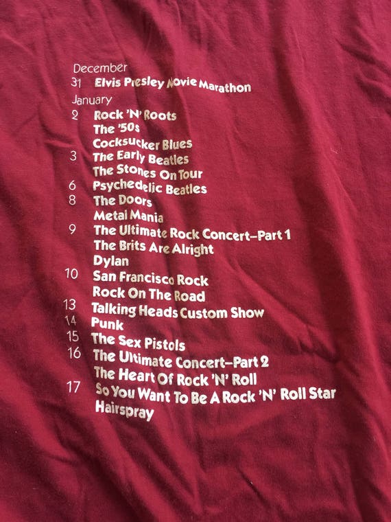 Rock n Roll Shirt, Music Collectible, Film Shirt,… - image 5