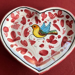 Heart Dish, Romantic Dish, Heart Bowl, Romantic Bowl, Girlfriend Gift, Romantic Gift, Trinket Dish, Trinket Bowl, Love Bowl, Ring Dish, Love