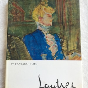 Lautrec Art Book, Art Book, Art History Book, Lautrec, Oversize Art Book, Post Impressionist, French Artist, French Art Book, Art Library
