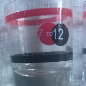 Shot Glass, Roulette Glass, Roulette Kitchen, Las Vegas Kitchen, Birthday Shotglass, Shotglass, Shot Glass Set, Birthday Shot Glass