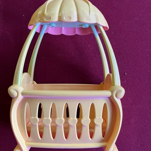 Dollhouse Bed, Doll House Bed, Doll Bed, Dollhouse Bedroom, Miniature Bed, Mini Doll Bed, Small Doll Bed, Doll Furniture, Mini Bed