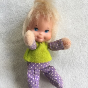 Mattel Doll, Honey Hill Doll, 70s Doll, Toddler Doll, Blonde Doll, Four Inch Doll