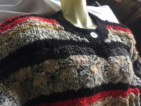 Chunky Knit Top, Chunky Sweater, Chunky Pullover,