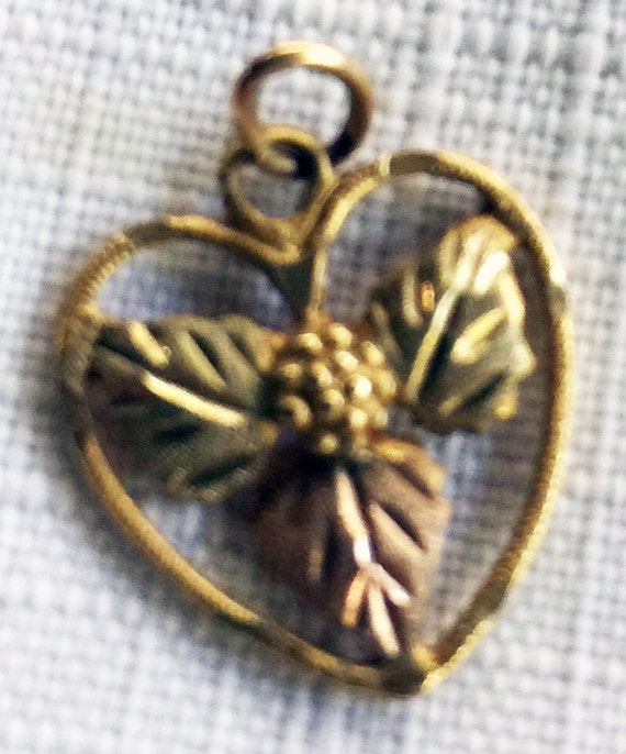 Gold Heart Pendant, Gold Heart, Heart Pendant, Gol