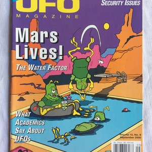 Paranormal, UFO Magazine, UFO Book, Roswell, Paranormal Book, UFO, Ufo Sighting, Extraterrestrial, Flying Saucer, Unexplained, 90s Magazine image 8