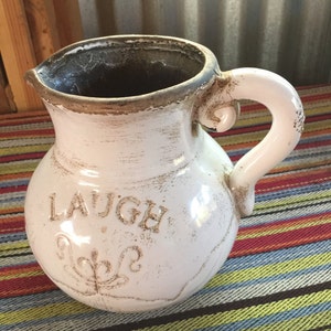 Retro werper, noodlijdende werper, land werper, land keuken, land keuken, accent werper, decoratieve werper, Americana werper