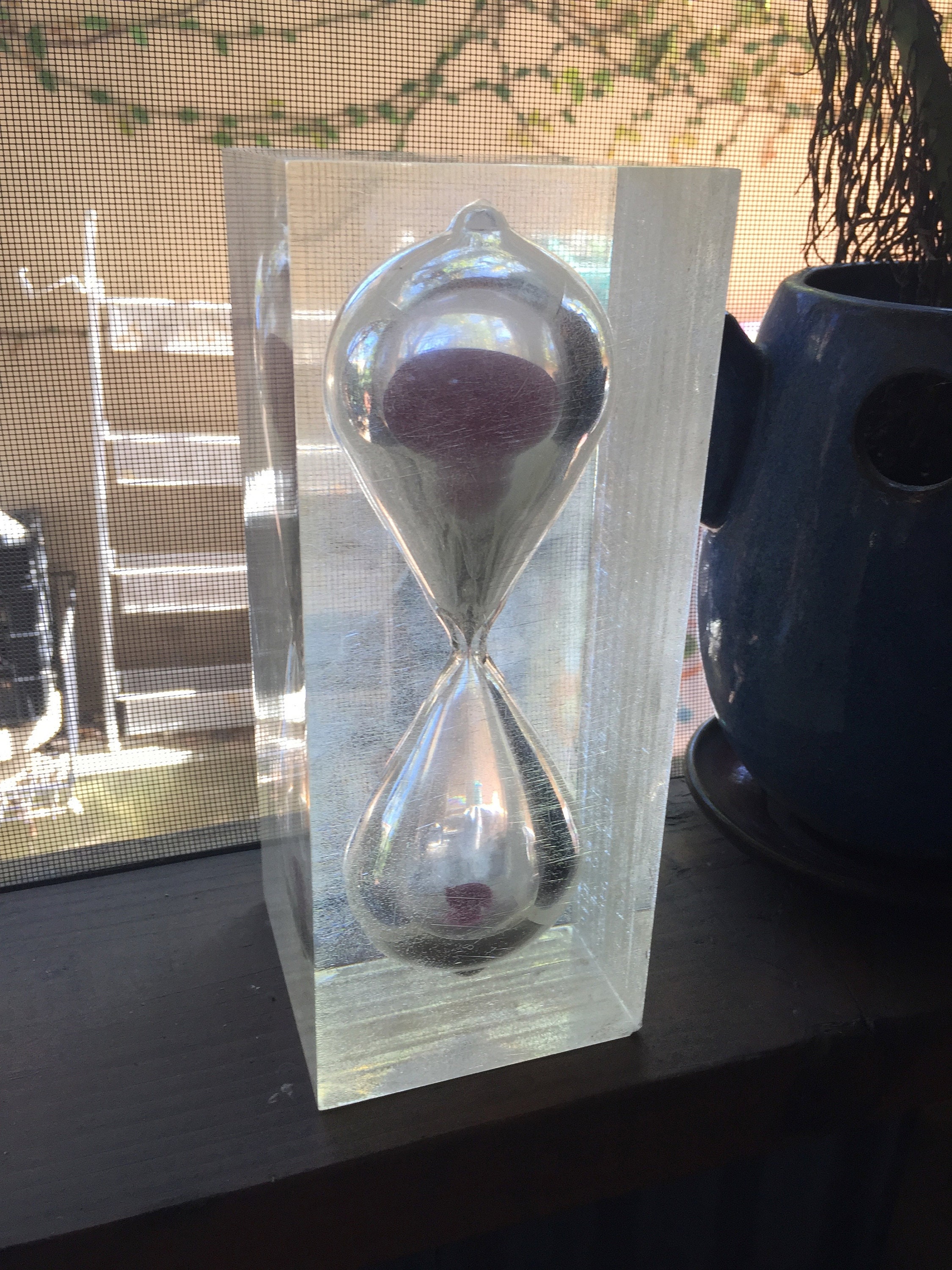 Hourglass Arthourglassspace Age Artmodern Etsy