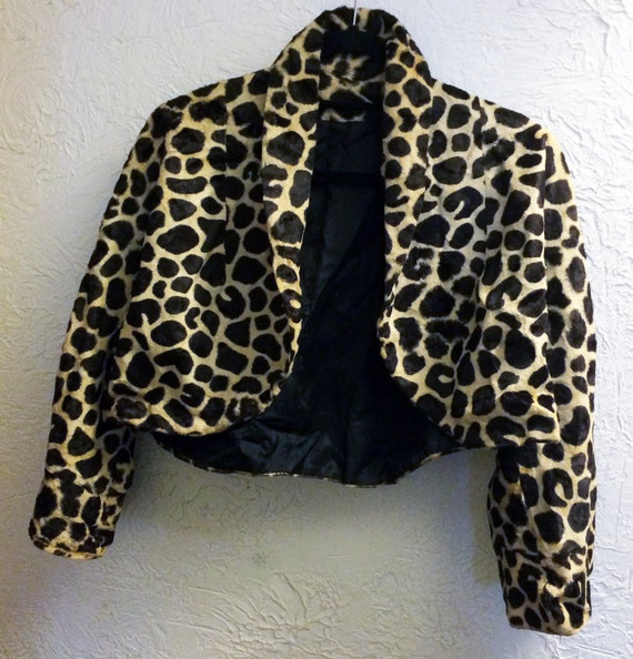 Evening Jacket, Glam Jacket, Leopard Jacket, Cropp
