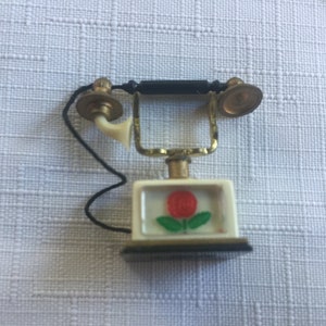 Doll Furniture Telephone, Dollhouse Telephone, Doll house Telephone, Doll House Phone, Dollhouse Decor, Dollhouse Furniture, Ideal Furniture