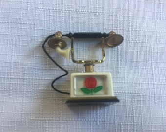 Doll Furniture Telephone, Dollhouse Telephone, Doll house Telephone, Doll House Phone, Dollhouse Decor, Dollhouse Furniture, Ideal Furniture