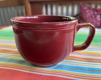 Large Coffee Cup, Huge Coffee Mug, Oversize Coffee Cup, Big Coffee Cup, Big Mug, Coffee Lover, Wide Coffee Cup, Boho Coffee Cup, Red Cup,