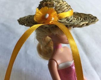 Fashion doll hat, 12 inch doll hat, teenage doll hat, Doll Beret, Doll Cap, Doll accessory, Teenage doll clothes, Fashion doll beret,