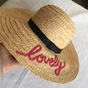 Floppy Hat, Kate Spade, Wide Brim Hat, Straw Hat, Beach Hat, Sun Hat, Designer Hat, Wide Hat, Raffia Hat, Shade Hat, Floppy Sun Hat