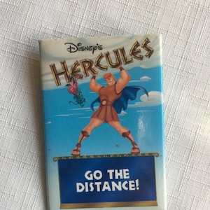 Hercules Disney, Hercules Pin, Go Distance, Disney Pin, Disney Movie Pin, Disney Movie Gift,Hercules, Hercules Collectible, Hercules Movie