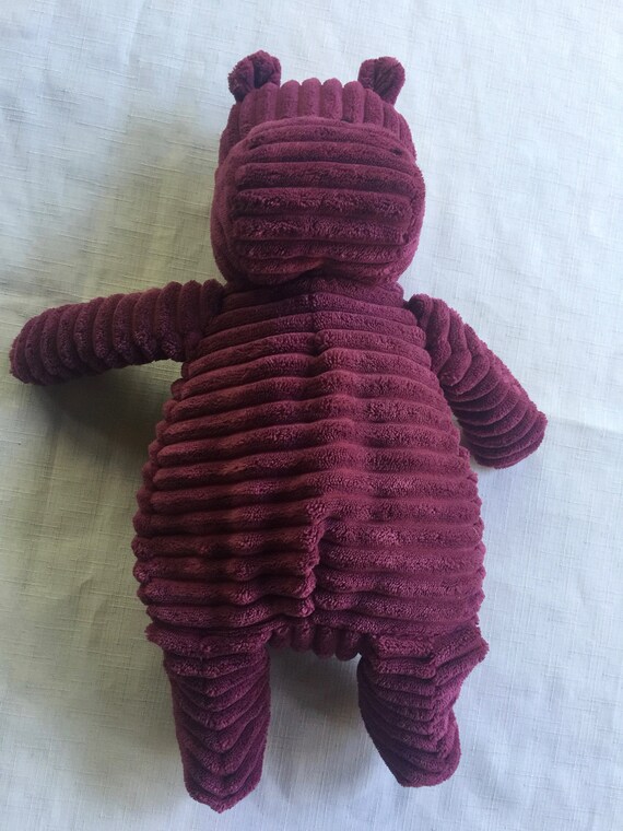 jellycat purple hippo